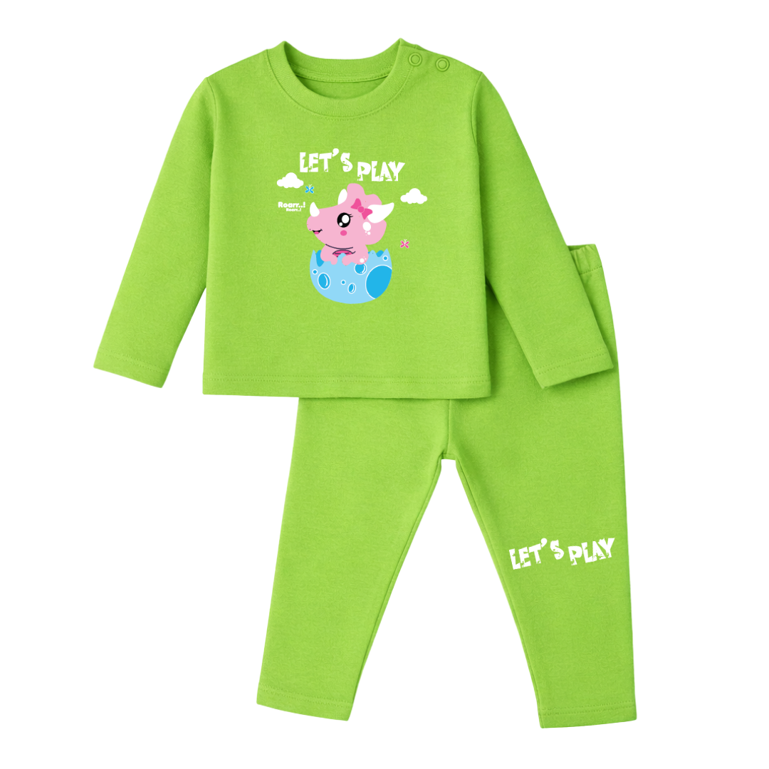 Adventure-Ready Natural Cotton Unisex Baby & Kids Co-Ord Set (0–5 Years)