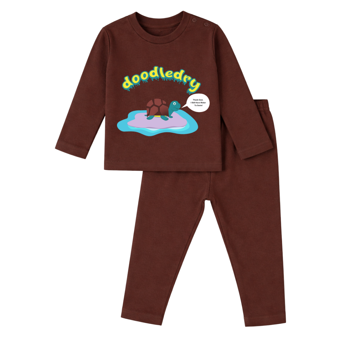 Stay-Active Natural Cotton Unisex Baby & Kids Co-Ord Set (0–5 Years)