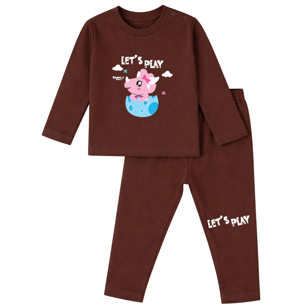 Adventure-Ready Natural Cotton Unisex Baby & Kids Co-Ord Set (0–5 Years)