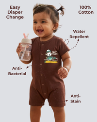Ultra Soft and Comfortable Natural Cotton Unisex Rompers For Babies