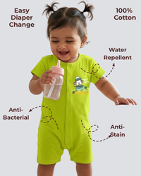 Ultra Soft and Comfortable Natural Cotton Unisex Rompers For Babies