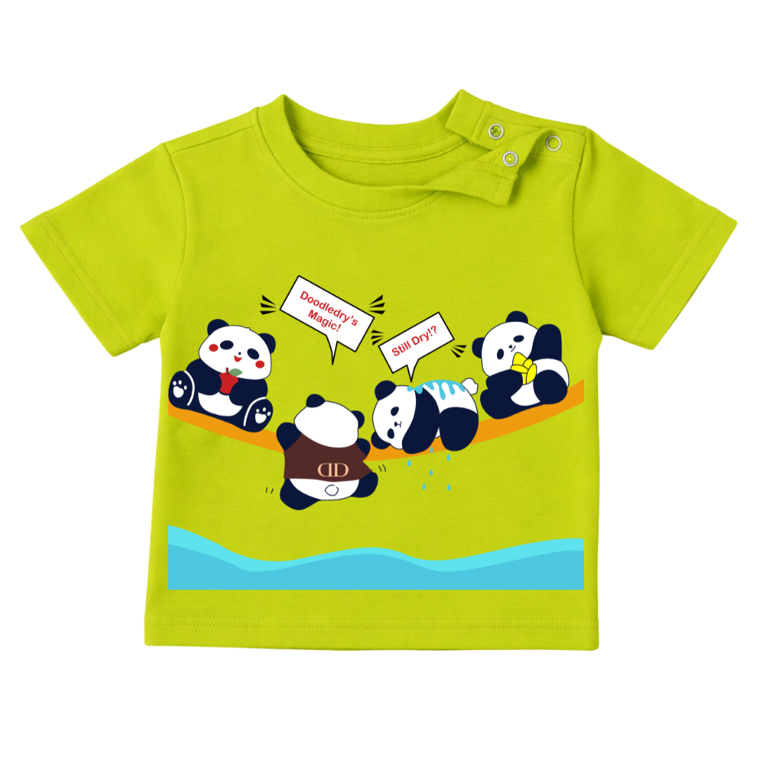Spill-Proof Natural Cotton Baby & Kids Co-Ord Set (0–5 Years)