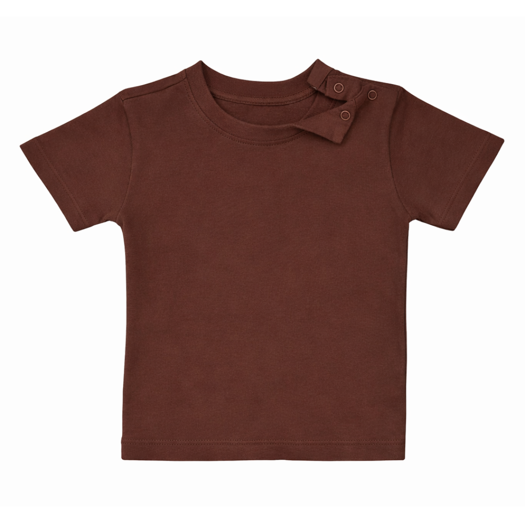 doodledry | unisex | short sleeves brown tshirt | everyday wear