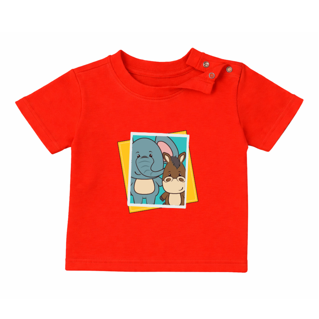 Flexible Fit Natural Cotton Unisex Baby & Kids Co-Ord Set (0–3 Years)