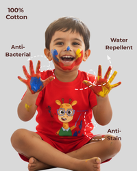 Worry-Free Natural Cotton Unisex Baby & Kids Co-Ord Set (0–5 Years)