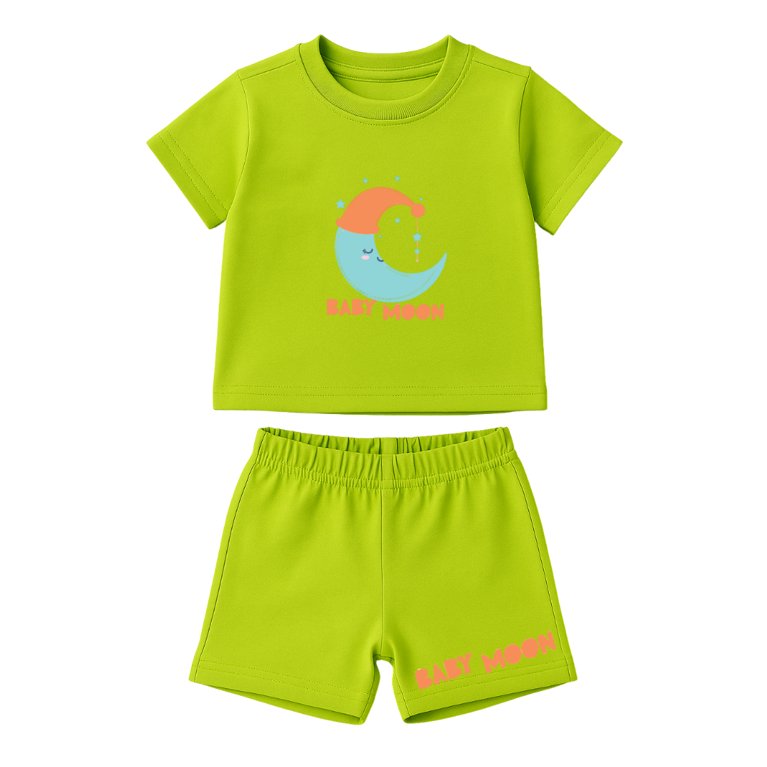 Worry-Free Natural Cotton Unisex Baby & Kids Co-Ord Set (0–5 Years)