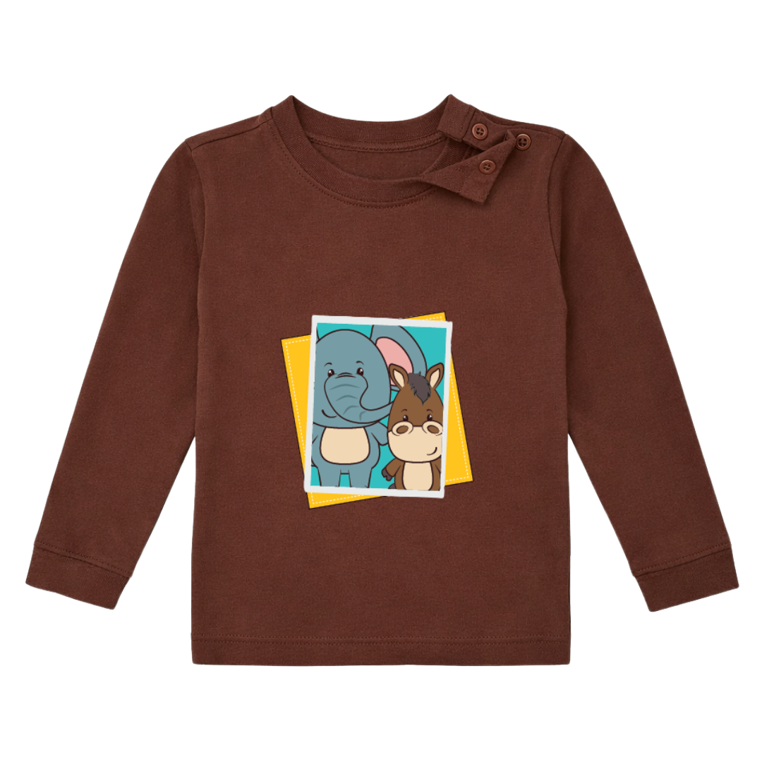 Elephant & DonkeyCozy Cotton Full Sleeves and Full Pants Coord set for Babies and Kids| Unisex | doodledry