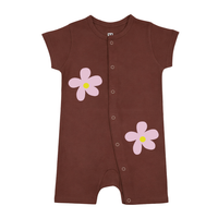 Worry-Free Natural Cotton Unisex Rompers For Babies