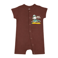 cute sailor monkey soft and comfortable rompers for infants and newborn | easy diaper change | ideal for sleep or play | unisex | doodledry