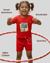 Flexible Fit Natural Cotton Unisex Baby & Kids Co-Ord Set (0–3 Years)