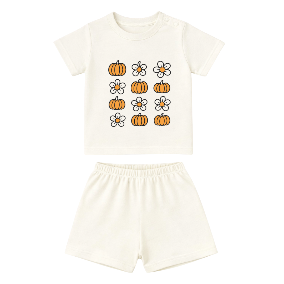 Everyday Comfort Natural Cotton Unisex Baby & Kids Co-Ord Set (0–5 Years)