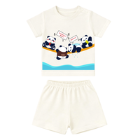 Spill-Proof Natural Cotton Baby & Kids Co-Ord Set (0–5 Years)