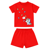 Spill-Proof Natural Cotton Unisex Baby & Kids Co-Ord Set (0–3 Years)