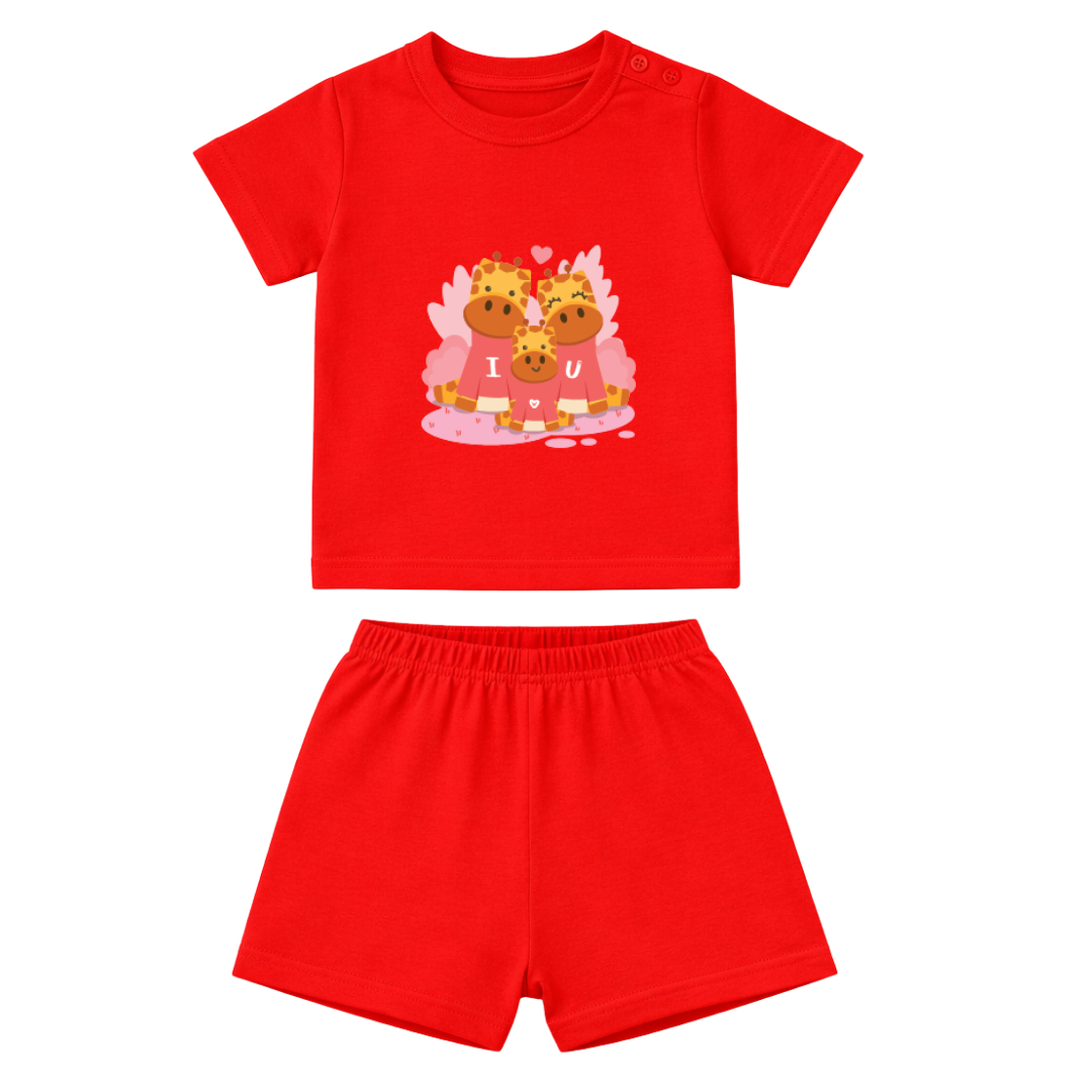Mess-Proof Natural Cotton Baby & Kids Co-Ord Set (0–3 Years)