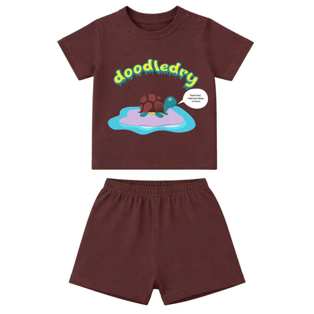 Feel Fresh Natural Cotton Unisex Baby & Kids Co-Ord Set (0–5 Years)