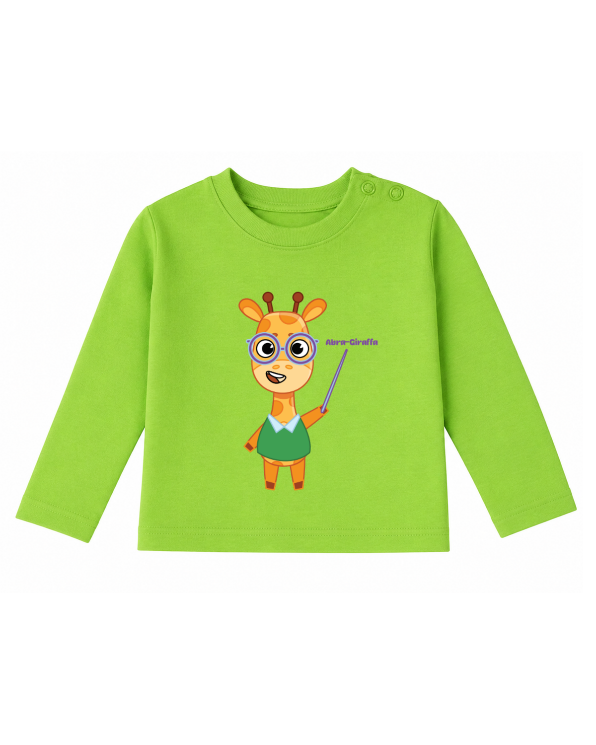 Mess‑Proof Abra Giraffa Unisex Co‑Ord Set – Pure Cotton (0–5Y)