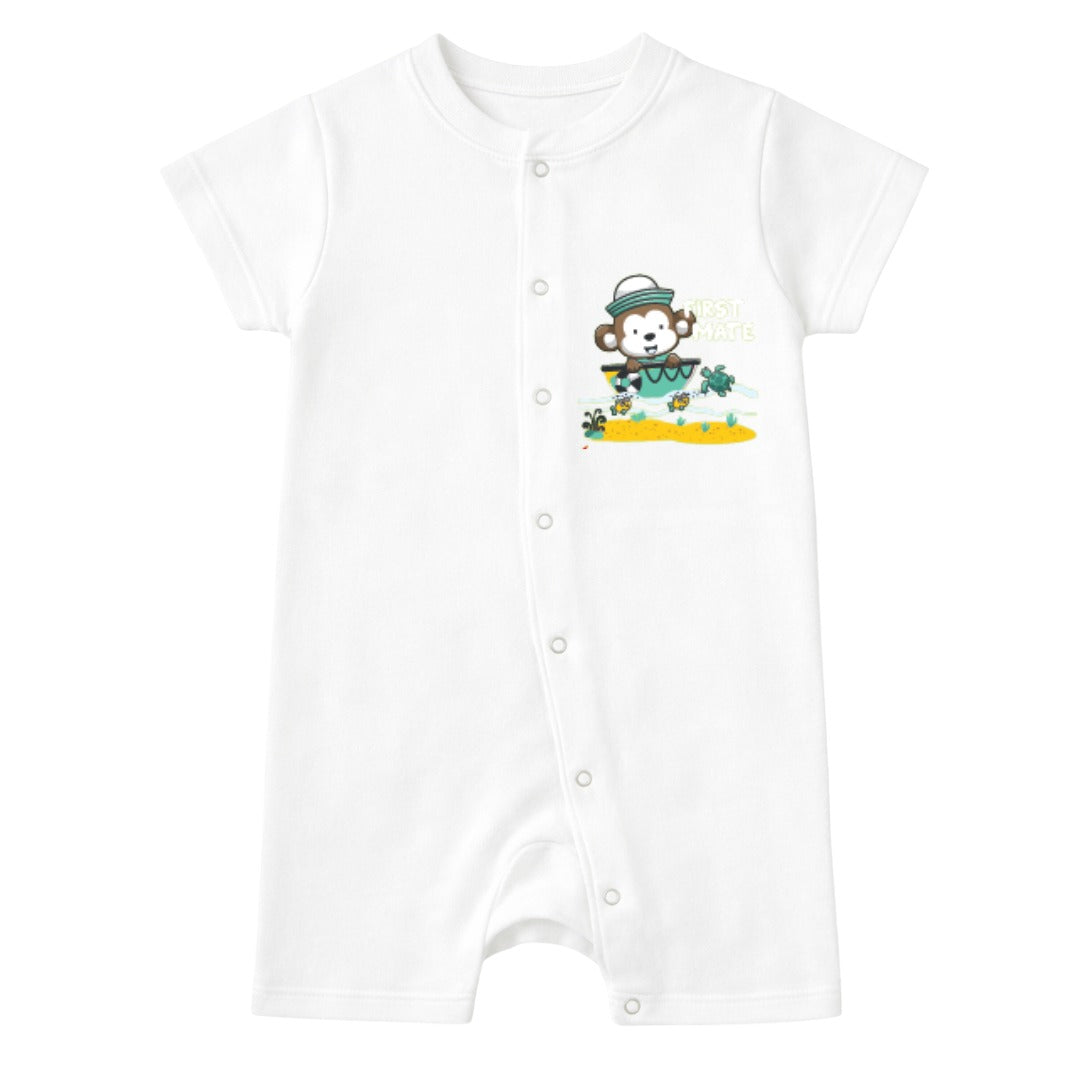Ultra Soft and Comfortable Natural Cotton Unisex Rompers For Babies