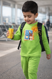 Elephant & DonkeyCozy Cotton Full Sleeves and Full Pants Coord set for Babies and Kids| Unisex | doodledry