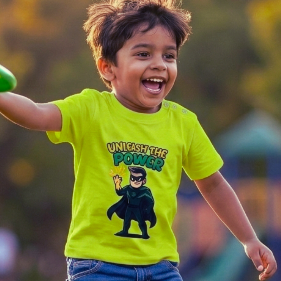 Superboy Fashion Tee | Play-Bold Comfort | Green | Fashion Collection | 3-5Y